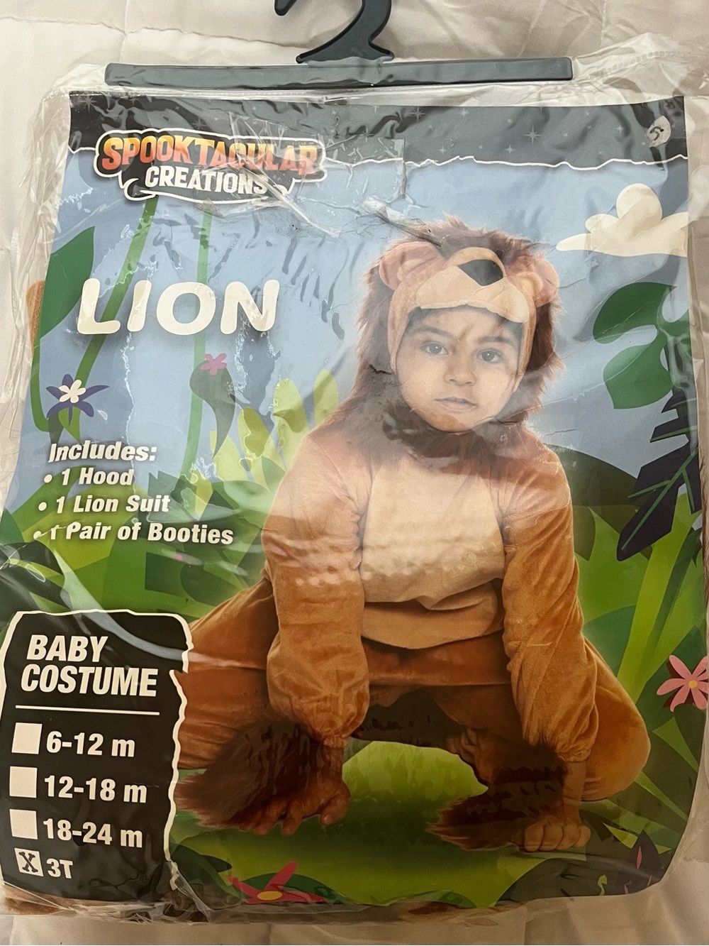 Baby Lion Costume - Brown 3T by Spooktacular creations